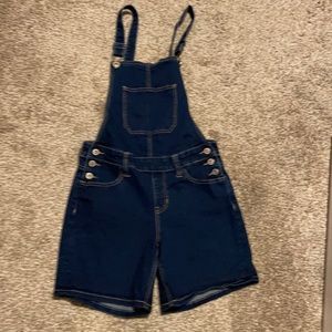 Hydraulic shortall size medium overall shorts